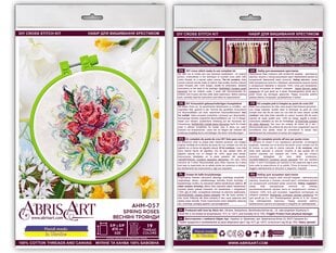 Siuvinejimo Rinkinys Abris Art AHM-057 цена и информация | Принадлежности для вышивания | pigu.lt