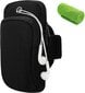 Sportinis krepšys su mobiliojo telefono laikikliu ir mini rankšluosčiu kaina ir informacija | Kuprinės ir krepšiai | pigu.lt