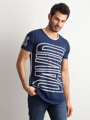 Marškinėliai vyrams Factory Price, mėlyni kaina ir informacija | Vyriški marškinėliai | pigu.lt