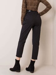 Женские брюки из ткани, черные цена и информация | Женские брюки | pigu.lt