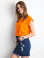 Marškinėliai moterims Basic Feel Good 2016102135203, oranžiniai цена и информация | Marškinėliai moterims | pigu.lt
