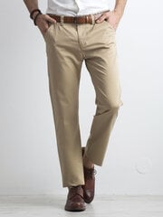 Kelnės vyrams Factory Price, rusvos цена и информация | Мужские брюки FINIS | pigu.lt