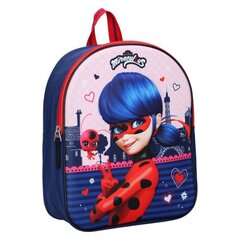 Vaikiška kuprinė 3D Ladybug Super Secret, mėlyna цена и информация | Рюкзаки и сумки | pigu.lt