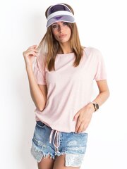 Marškinėliai moterims Basic Feel Good 2016102136019, rožiniai цена и информация | Футболка женская | pigu.lt