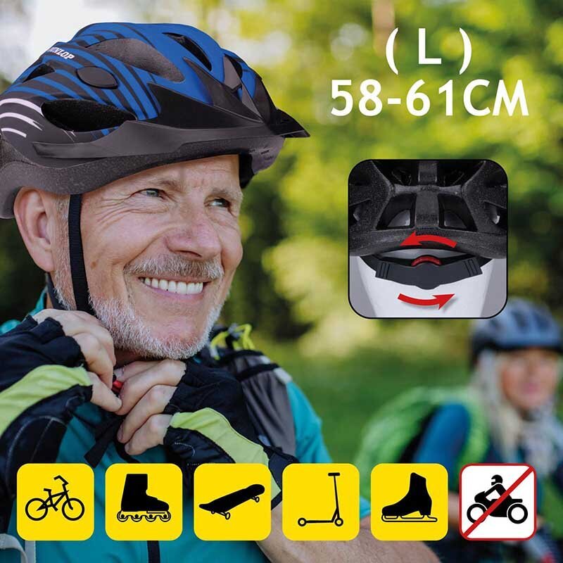 MTB dviračių šalmas Dunlop, L dydis цена и информация | Šalmai | pigu.lt