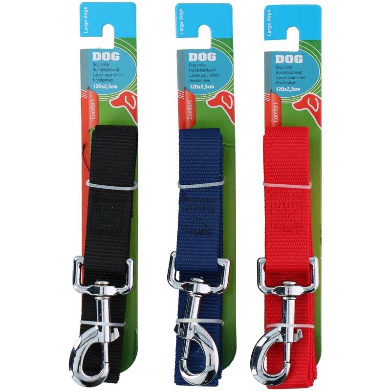 Pavadėlis Lanyard, XL, mėlynas, 120 cm цена и информация | Pavadėliai šunims | pigu.lt