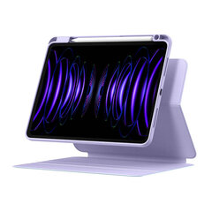 Baseus Minimalist Series IPad PRO 11"|Pad Air4|Air5 10.9" Magnetic protective case (purple) цена и информация | Чехлы для планшетов и электронных книг | pigu.lt