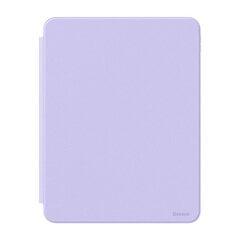 Baseus Baseus Minimalist Series iPad 10 10. 9" Магнитный защитный чехол (фиолетовый) цена и информация | Чехлы для планшетов и электронных книг | pigu.lt