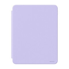 Baseus Minimalist Series IPad 10.2" Magnetic protective case (purple) цена и информация | Чехлы для планшетов и электронных книг | pigu.lt