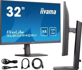 Iiyama ProLite XUB3294QSU-B1 цена и информация | Мониторы | pigu.lt