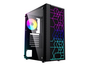 Gembird Computer Case Midi Towe Fornax 2500 RGB цена и информация | Корпуса | pigu.lt