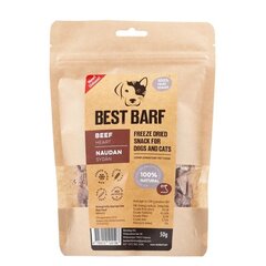 Best Barf su liofilizuota jautienos širdimi, 50 g цена и информация | Сухой корм для собак | pigu.lt