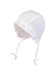 Kepurė kūdikiams TuTu 3-005509, balta kaina ir informacija | Kepurės, pirštinės, kaklaskarės kūdikiams | pigu.lt