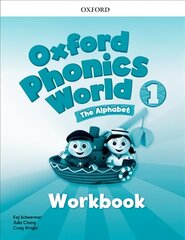 Oxford Phonics World: Level 1: Workbook цена и информация | Пособия по изучению иностранных языков | pigu.lt