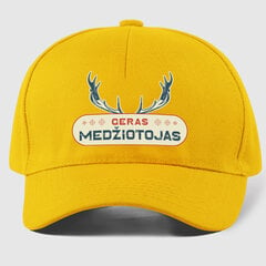 Kepuraitė Geras medžiotojas, geltona kaina ir informacija | Originalios kepurės | pigu.lt