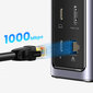 Šakotuvas Ugreen Multifunction HUB 12in1 CM555) USB C USB HDMI DP RJ45 AUX SD TF kaina ir informacija | Adapteriai, USB šakotuvai | pigu.lt