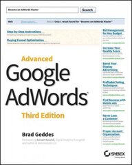 Advanced Google AdWords, 3e 3rd Edition kaina ir informacija | Ekonomikos knygos | pigu.lt