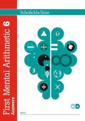 First Mental Arithmetic Answer Book 6, Bk. 6 Answers цена и информация | Книги для подростков и молодежи | pigu.lt