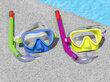 Nardymo rinkinys Bestway Crusader Essential Snorkel, mėlynas kaina ir informacija | Nardymo įranga | pigu.lt