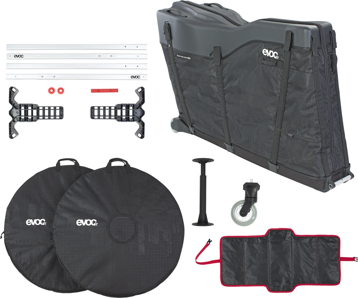 Dviračio krepšys Evoc Road Bike Bag Pro, juodas kaina ir informacija | Kiti dviračių priedai ir aksesuarai | pigu.lt