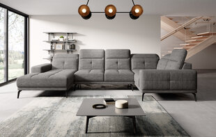 Мягкий уголок Eltap Neviro, серый цвет цена и информация | Угловые диваны | pigu.lt