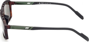 Мужские солнечные очки Adidas SP0049 DARK HAVANA цена и информация | Легкие и мощные прозрачные защитные очки для велосипедов | pigu.lt