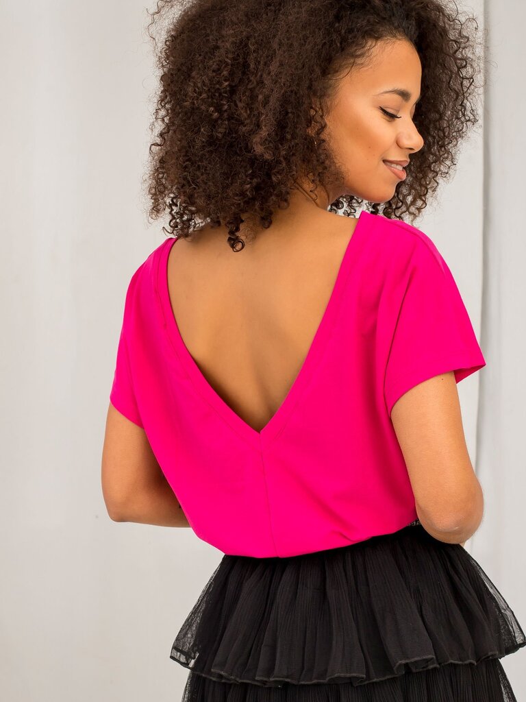 Marškinėliai moterims 2016102247012, rožiniai цена и информация | Marškinėliai moterims | pigu.lt