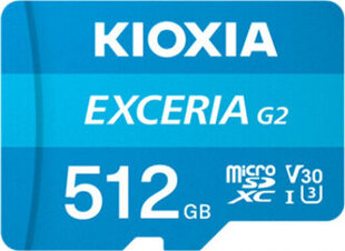 Карта памяти SDXC Kioxia LMEX2L512GG2 цена и информация | Карты памяти для телефонов | pigu.lt