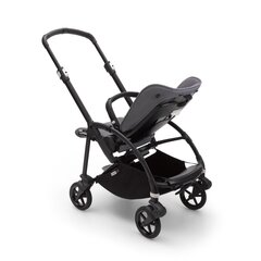 Рама Bugaboo Bee 6 с сиденьем, Black/Grey-Grey Melange цена и информация | Тележка | pigu.lt