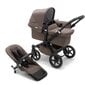 Bugaboo Donkey 5 Mineral Mono universalus vežimėlis, Black/Taupe цена и информация | Vežimėliai | pigu.lt