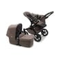 Bugaboo Donkey 5 Mineral Mono universalus vežimėlis, Black/Taupe цена и информация | Vežimėliai | pigu.lt