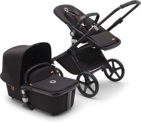 Bugaboo Fox Cub universalus vežimėlis, Black/Midnight Black-Midnight Black kaina ir informacija | Vežimėliai | pigu.lt