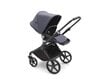 Bugaboo Fox Cub universalus vežimėlis, Black/Stormy Blue-Stormy Blue kaina ir informacija | Vežimėliai | pigu.lt