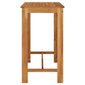 vidaXL Sodo baro stalas, 120x60x105cm, akacijos medienos masyvas kaina ir informacija | Lauko stalai, staliukai | pigu.lt