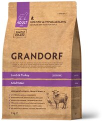 Grandorf sausas maistas suaugusiems didelių veislių šunims, 3kg kaina ir informacija | Sausas maistas šunims | pigu.lt