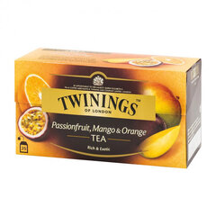 Twinings juodoji arbata su pasiflorais, mangais, 100 vnt. цена и информация | Чай | pigu.lt