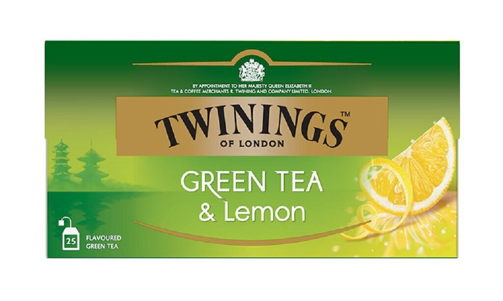 Twinings žalioji arbata su citrina, 150x1.6g kaina ir informacija | Arbata | pigu.lt