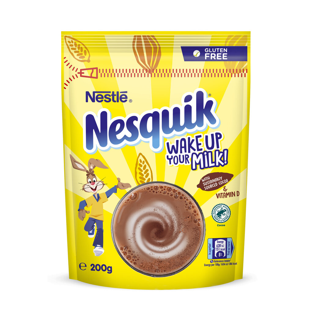Nesquik Plus tirpi kakava, 6 x 200g цена и информация | Kava, kakava | pigu.lt