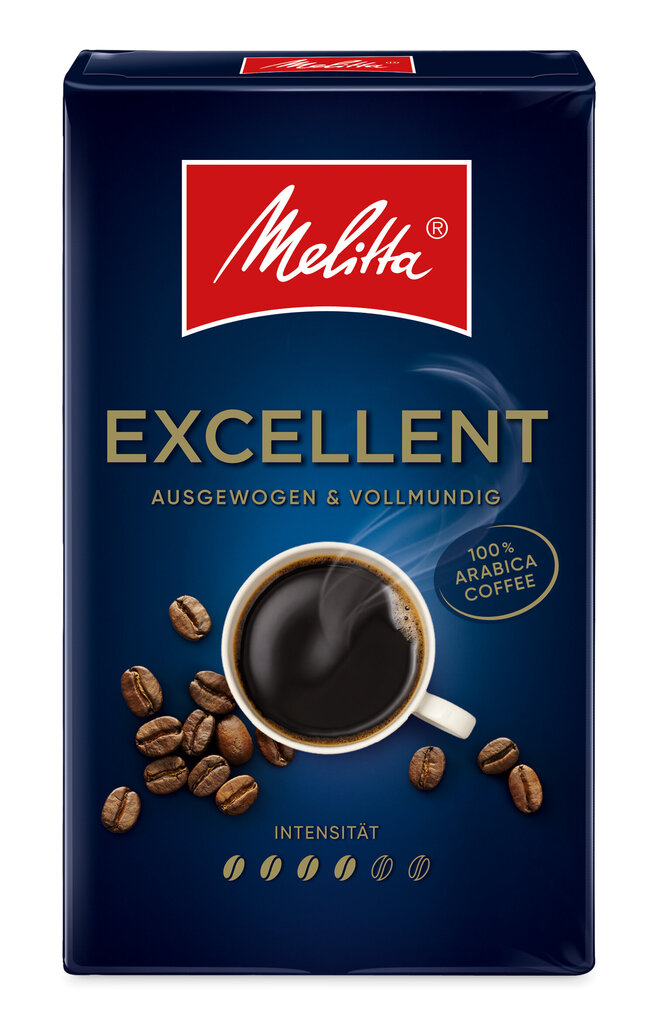 Mellita Excellent malta kava, 12 x 500g цена и информация | Kava, kakava | pigu.lt