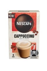 Nescafe Cappuccino растворимый кофейный напиток 8x15g, 4 набора упаковки цена и информация | Кофе, какао | pigu.lt