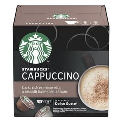 Starbucks Dolce Gusto Cappuccino 12 Cap 120g, 3 упаковочного набора цена и информация | Кофе, какао | pigu.lt