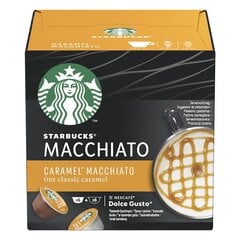 Starbucks Dolce Gusto Caramel Macchia kavos pupelės, 3 x 12 vnt. kaina ir informacija | Kava, kakava | pigu.lt