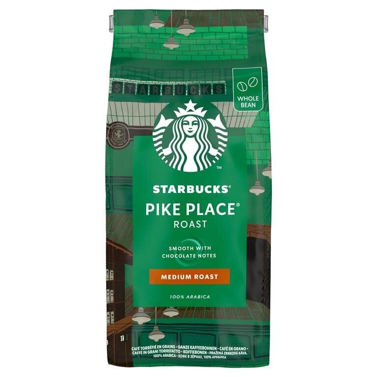 Starbucks Pike Place kavos pupelės, 4 x 450g цена и информация | Kava, kakava | pigu.lt