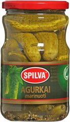 Marinuoti agurkai Spilva, 6x670g kaina ir informacija | Konservuotas maistas | pigu.lt