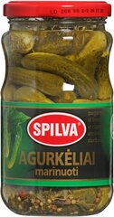 Marinuoti agurkėliai Spilva, 6x330g kaina ir informacija | Konservuotas maistas | pigu.lt