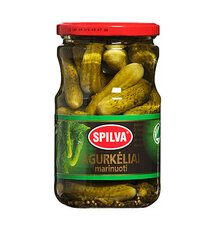 Spilva Pickles, 670 (370) G, 6 набор упаковки цена и информация | Консервы | pigu.lt