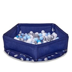 Batutas ir kamuoliukų baseinas Smart 3in1, mėlynas kaina ir informacija | Žaislai kūdikiams | pigu.lt