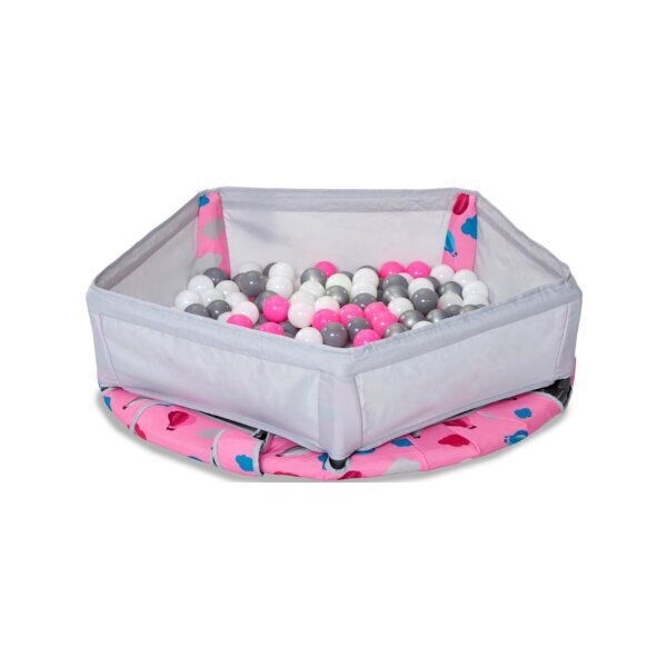 Batutas ir kamuoliukų baseinas Smart 3in1, rožinis kaina ir informacija | Žaislai kūdikiams | pigu.lt