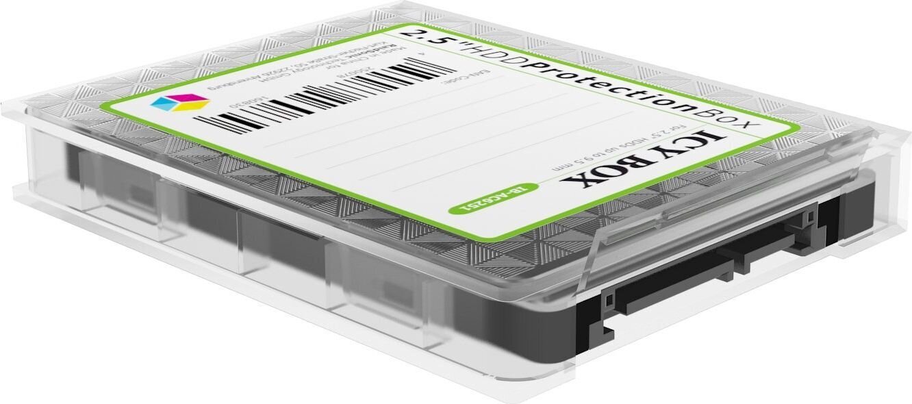 Icy Box 2.5" SSD (70206) kaina ir informacija | Išorinių kietųjų diskų dėklai | pigu.lt