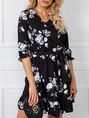 Suknelė moterims Lakerta 2016102555179, juoda kaina ir informacija | Suknelės | pigu.lt